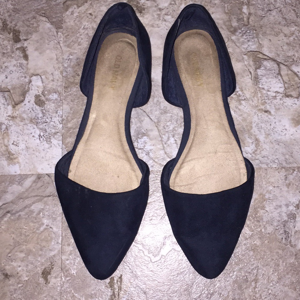 💚 Royal blue flats.